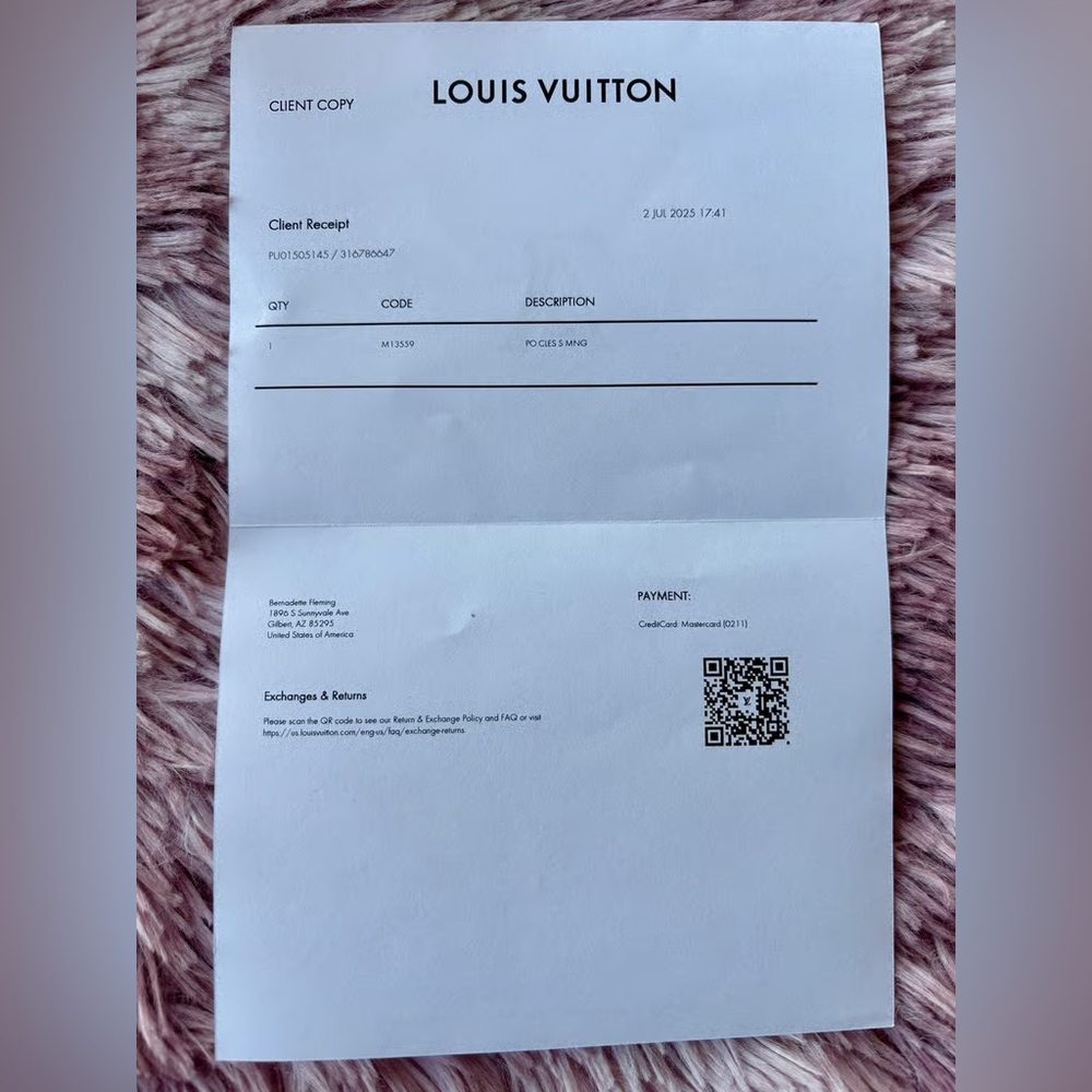 Louis Vuitton Monogram Key Pouch S - Picture 8 of 8